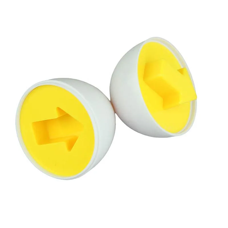 MOONBIFFY 6 яиц Обучающие игрушки смешанные формы мудрые ролевые головоломки умные яйца Детские Обучающие пазлы для детей