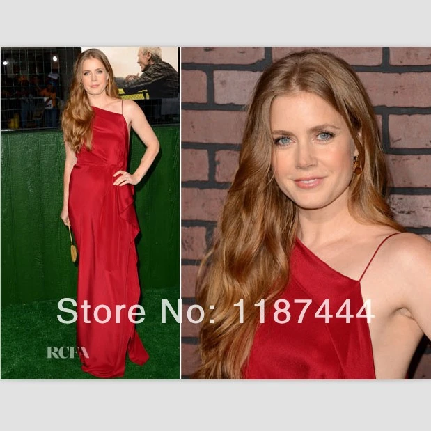 sexy red evening dress