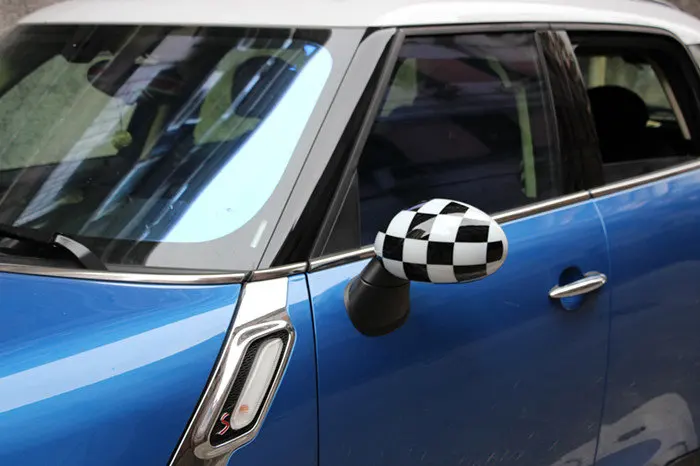 Areyourshop автомобильный боковое зеркало заднего вида крышка для MINI Cooper Hardtop F55& F56 ABS Пластик стайлинга автомобилей
