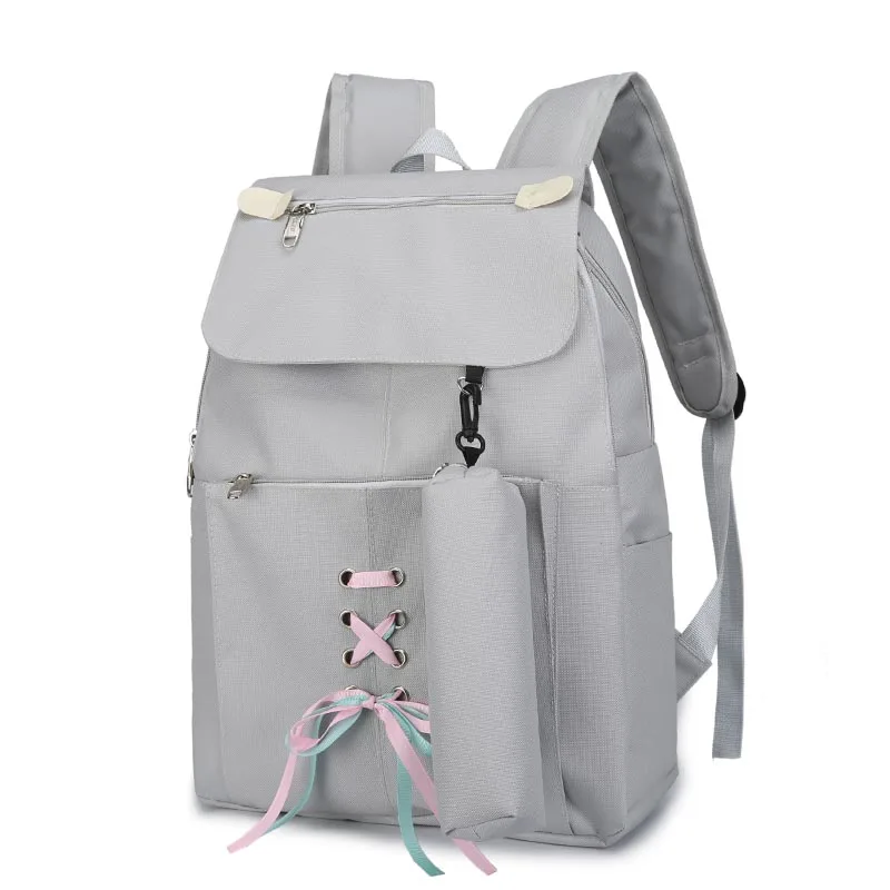

Amarte 2019 New Backpack Young Girl Pack Backpacks Bow Travel Knapsack Notebook Backpacks School High Quality School Bag