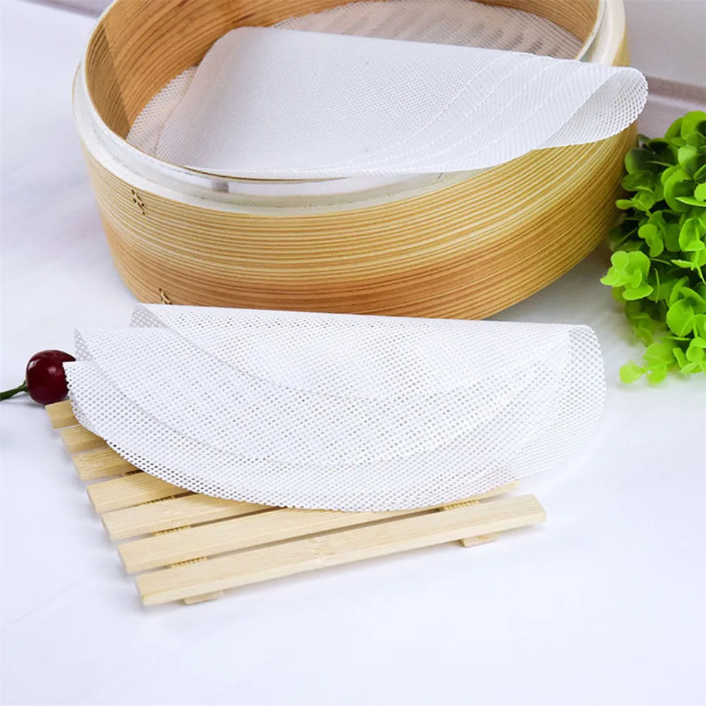 Практичный силиконовый Пароварка антипригарный коврик круглый коврик для пельменей инструменты для выпечки булочки для выпечки кондитерские изделия Dim Sum сетка домашняя кухня