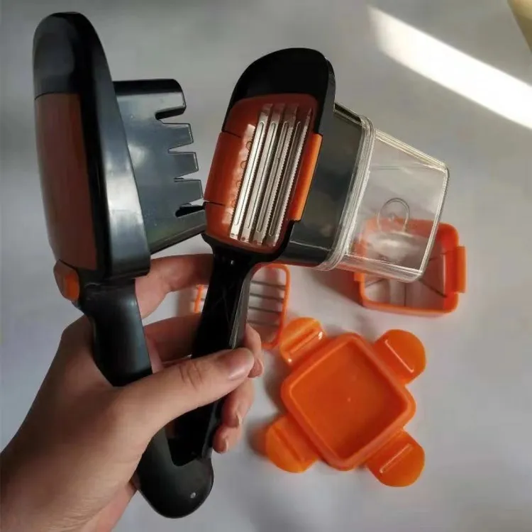 

4 blades More Nice Fast Stainless Steel Vegetable Dicer Chopper Multi-functional Onion Vegetable Cutter Slicer