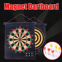 Двусторонняя магнитная Target Dart Indoor Sports стекающий дротик доска двойной