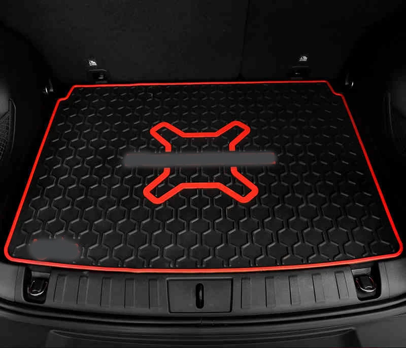 

2 colors Rubber Trunk Organizer Tray Mat Slush Floor Mat Liner Mats Carpet Tray Cargo For 2015 2016 Jeep Renegade