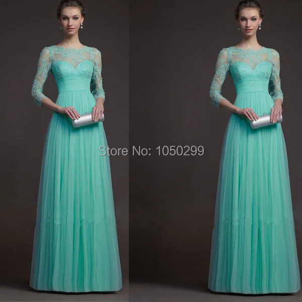 light green occasion dress
