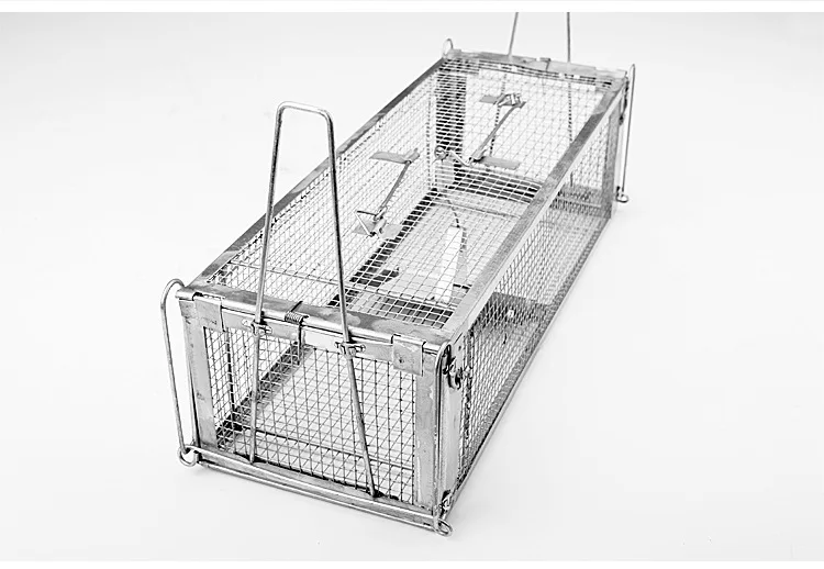 

Free delivery! Double Super high sensitivity mouse trap doors and Cage Rat Trap