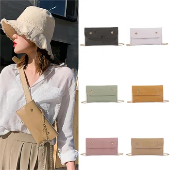 

Sleeper #W401 2019 NEW Fashion Women Transparent Cross body Simple Shoulder Bag Waist Bag soldi color small casual Free Shipping