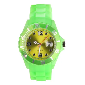 

Fashion Casual Women Wristwatch Unisex Quartz Watch Men Sport Watches Silicone Reloj Mujer Relogio Feminino Clock Calendar Gift