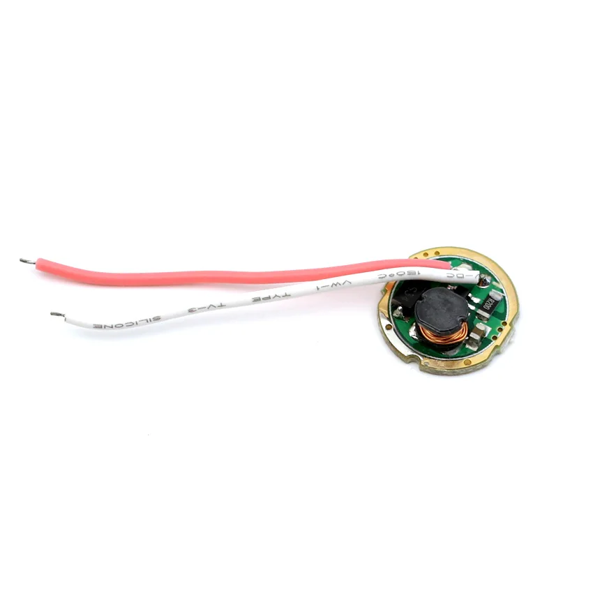 

15.3MM 20MM diameter 3W LED Q5 LED Emitter led Flashlight driver board single mode 1.5-3V input 700mA output Circuit Board