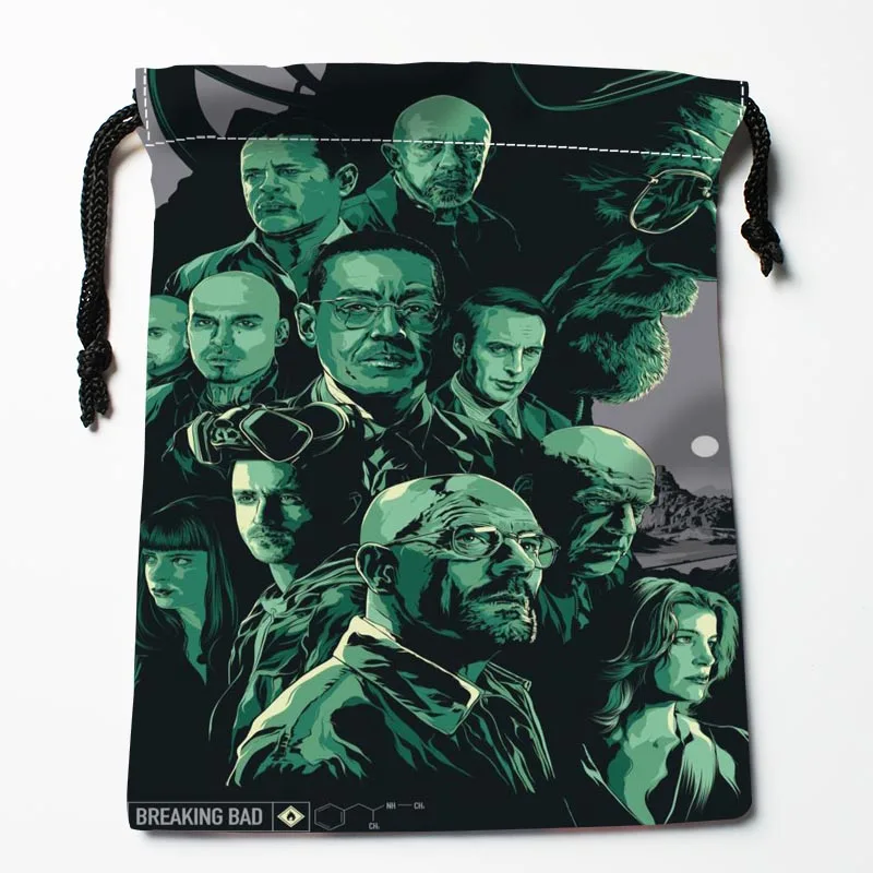 New Arrival Breaking Bad TV Stylish 0P Drawstring Bags Custom Storage