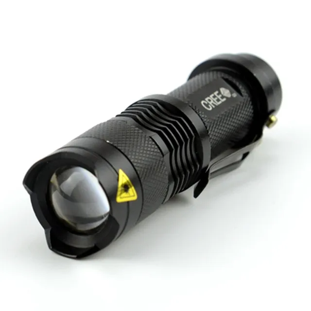 Mini LED Flashlight Waterproof Powerful Flashlight Zoomable 3 Modes LED Torch Portable linternas falshligth Camping ZK93