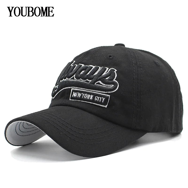 YOUBOME قبعة بيسبول القبعات للرجال سائق الشاحنة العلامة التجارية Snapback قبعات النساء الذكور خمر التطريز Casquette العظام دائما أبي قبعة قبعات