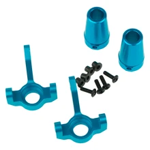 1 Set Steering Hub Carrier Knuckle Rear Cup Axle Adapters Lockout For RC 1/10 SCX10 Cars Parts Hop-Up Parts 1 Set Steering Hub Carrier Knuckle Rear Cup Axle Adapters Lockout For RC 1/10 SCX10 Cars Parts Hop-Up Parts