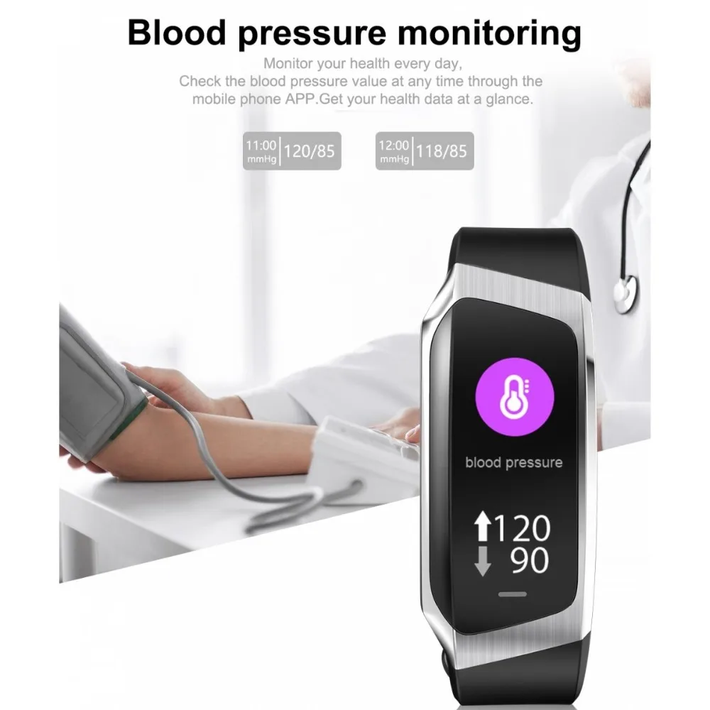 Volemer E18 Smart Band Color Touch Screen Blood Pressure Oxygen Fitness Tracker smart Wristband Heart Rate Monitor Bracelet Volemer E18 Smart Band Color Touch Screen Blood Pressure Oxygen Fitness Tracker smart Wristband Heart Rate Monitor Bracelet