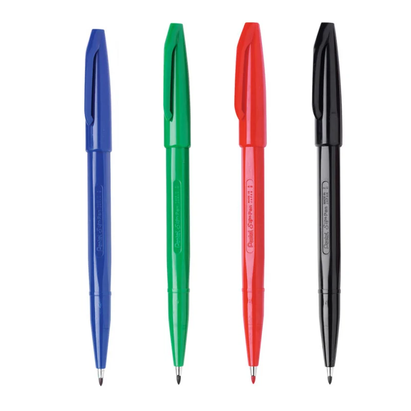 Pentel Pass S520 маркер скетч крюк линия эскизная ручка нейтральная Подпись комикс ручка 1,0 мм