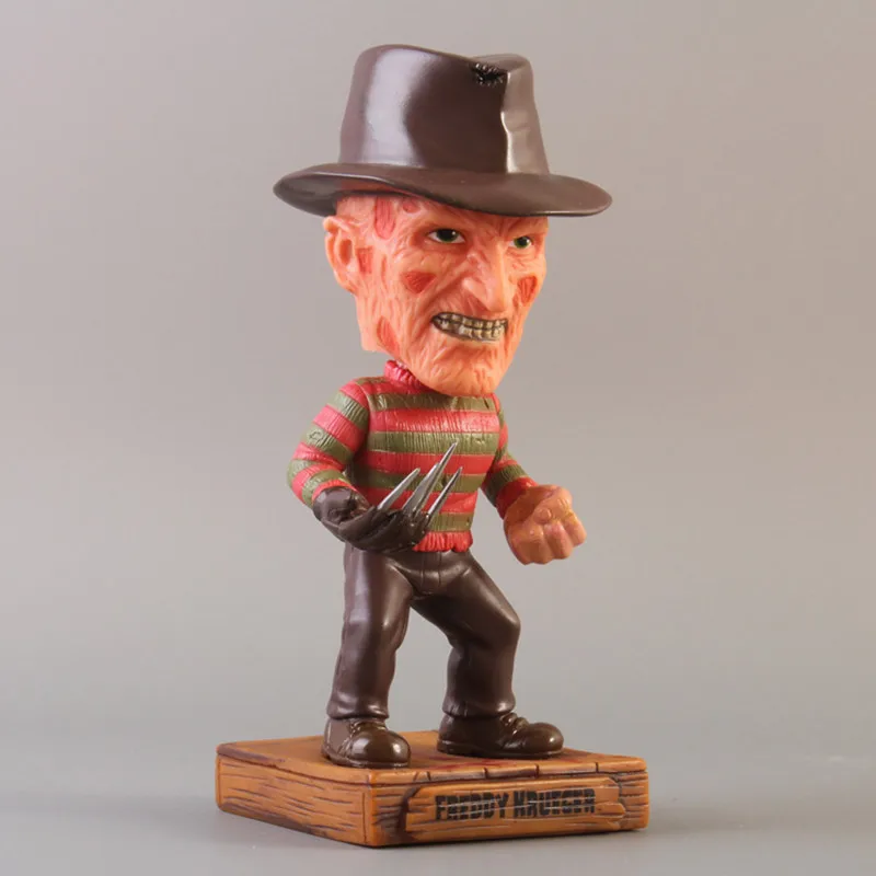 Freddy's nighmares фигурка Фредди Кошмар на улице Вязов Bobble Head аниме куклы Freddy Krueger