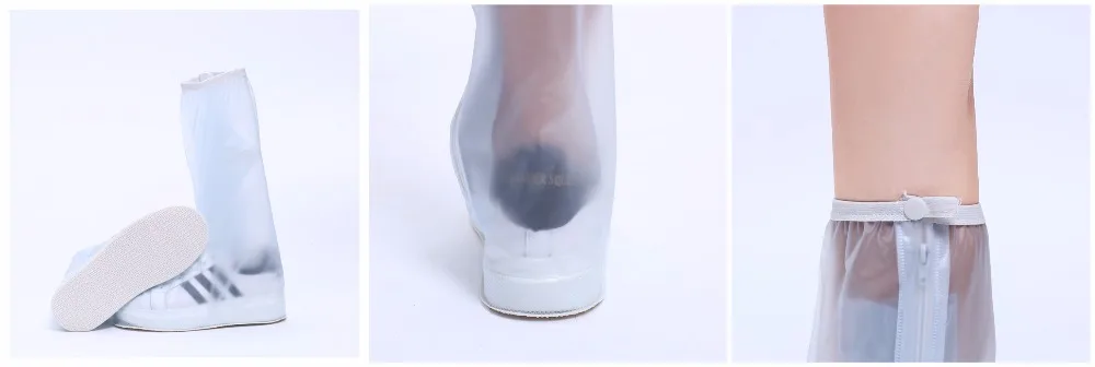 13.Fashion Rainproof Shoe Cover for Men Women Shoes Protector Durable Reusable Waterproof Boot Covers Rain Boots Overshoes