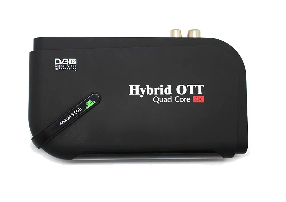 Android 7,1 ТВ приставка DVB T2 и Android два в одном Amlogic S905D 1 Гб+ 8 Гб Смарт ТВ приставка DVBT2 Отт телеприставка 4K дисплей медиаплеер