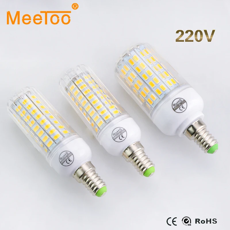 Светодиодная лампа E14 SMD5730 24-108 светодиодных ламп мощность от 20 Вт до 100 | Лампы и