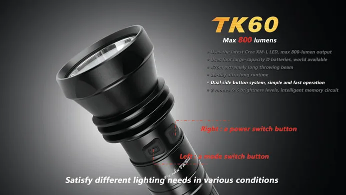 fenix TK60 10