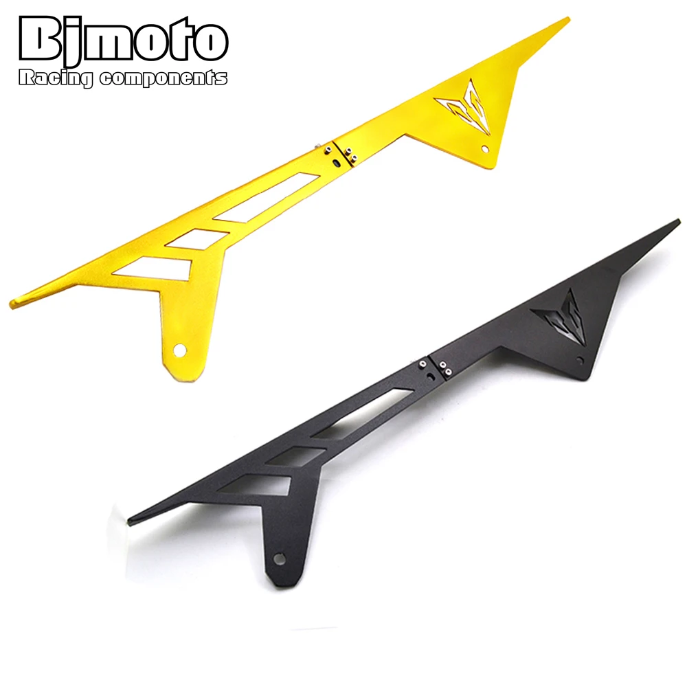 

BJMOTO Motorcycle CNC Aluminium Chain Guard Cover Protector Decoration For Yamaha MT-09 MT09 FZ09 FZ 09 2014-2018