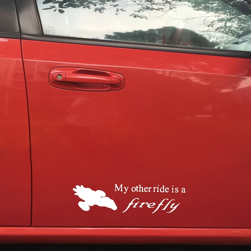 SERENITY Ship Firefly Vinyl Decal Car Window Wall Sticker CHOOSE SIZE COLOR 