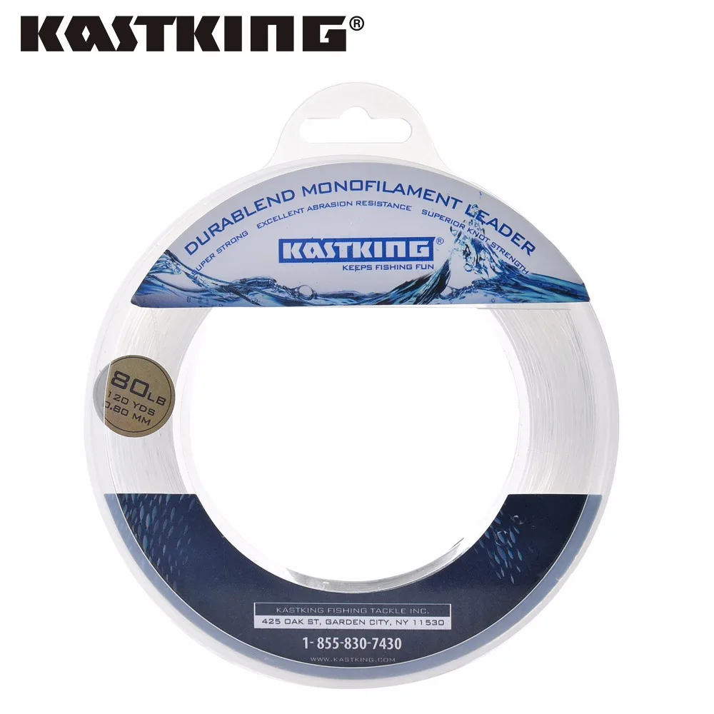 

KastKing 120Yds /110M 0.40-1.40mm Nylon Fishing Line 2016 New 20-200LB Saltwater Boat Fishing Monofilamnet Nylon Line