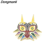 P2655 dongmanli coruja metal esmalte colar pino lapela distintivo jóias broche jogo jogador presentes acessórios