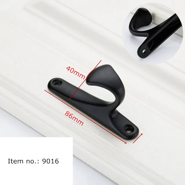Black Handles for Furniture Cabinet Knobs and Handles Kitchen Handles Drawer Knobs Cabinet Pulls Cupboard Handles Knobs 9016