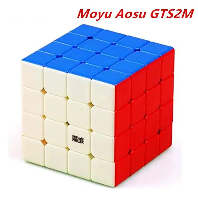 Магнитный кубик Moyu Aosu GTS2 M без наклеек яркий скоростной GTS V2 | Игрушки и хобби