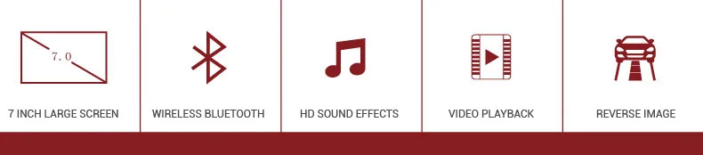 7" HIEI 2 States USD Rear USB radio HD Week's Touch Autoradio Screen Navigation Discount Dollar car View AUX MP4 2din din Bluetooth Multimedia United GPS Player MP5 BigBoz.Biz Camera 7 7" HIEI 2 States 7