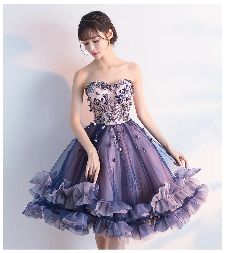 purple homecoming dresses 2018