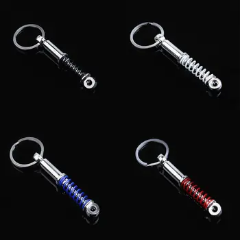 

20Pcs/Lot Suspension Keychain Key Chains Ring Car Auto Coilover Spring Shock Absorber For Cars Car Accessories