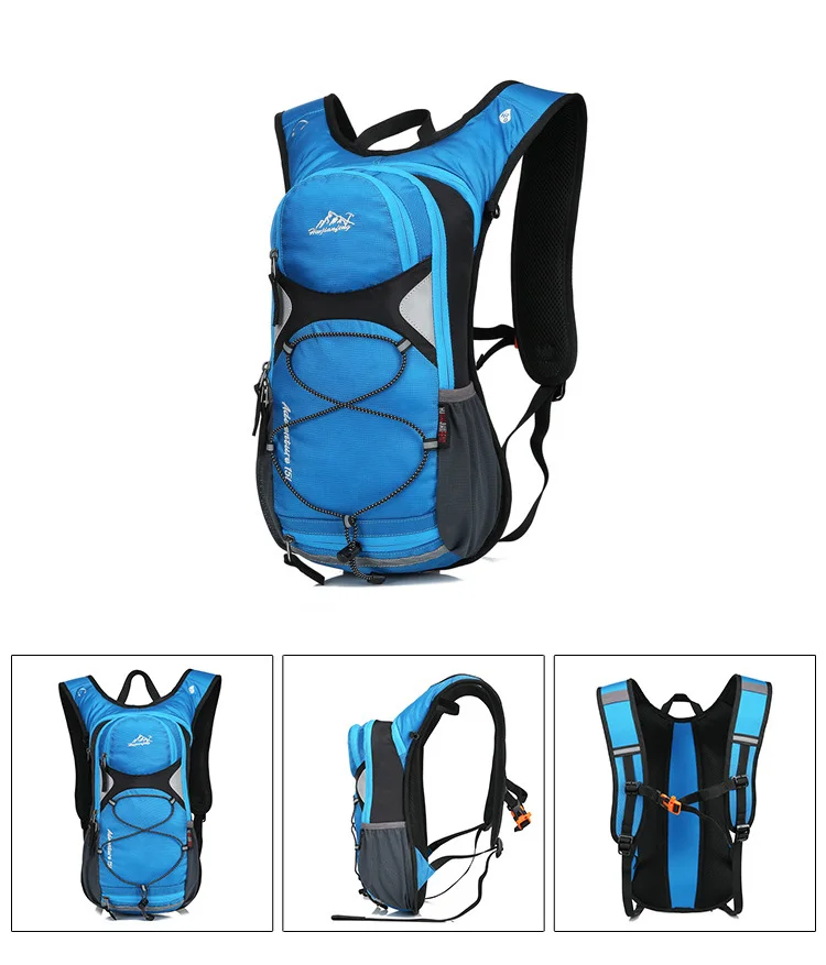 15L водостойкий велосипедный рюкзак, велосипедный наплечный гидратационный мешок, велосипедный рюкзак с безопасными светоотражающими секциями