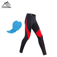SAENSHING штаны для велоспорта лайкра весна осень с гелевой прокладкой Велоспорт Колготки MTB велосипед горные велосипедные брюки