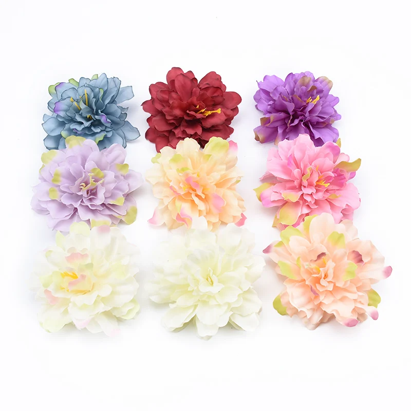 

5pcs Silk peony christmas decorations for home wedding bridal accessories clearance decorative flowers cheap artificial flowers