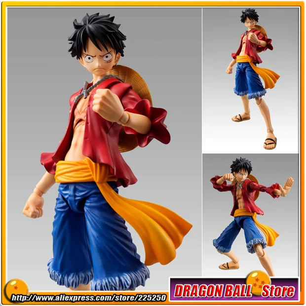 Для костюмированной вечеринки по японскому аниме «ONE PIECE "оригинальные MegaHouse(MH) Герои с изменяющимся поведением/Вах фигурку-Манки Д. Луффи