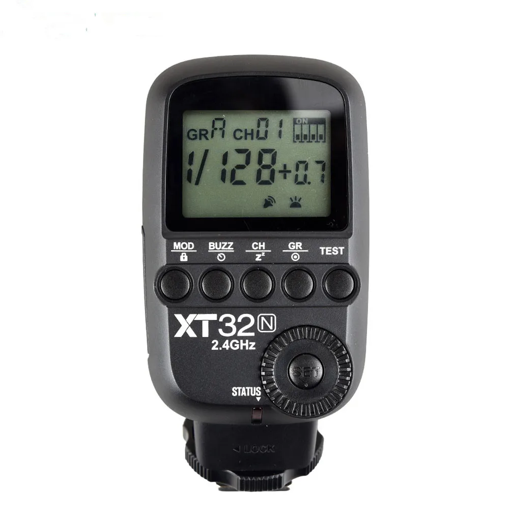 Godox XT32N XT-32N вспышка для фотокамер Speedlite HSS 1/8000 s Встроенный 2,4G Беспроводной X Системы Мощность Управление вспышки триггера с экраном для