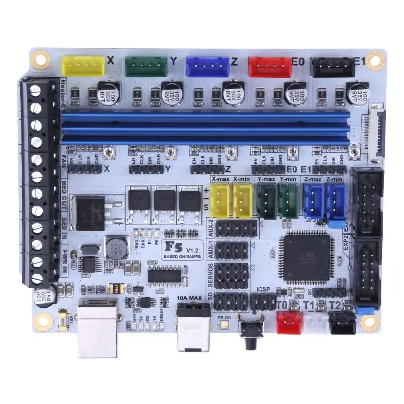 

3D Printer Motherboard F5 V1.1 Ramps1.4 Control Board for MKS BASE1.4 3D Printer Parts & Accessories High Quality