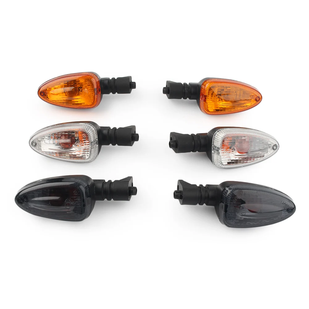 UNIVERSAL MOTORCYCLE 14 CLEAR LED TURN SIGNALS INDICATORS BLINKER LIGHT SPORTS