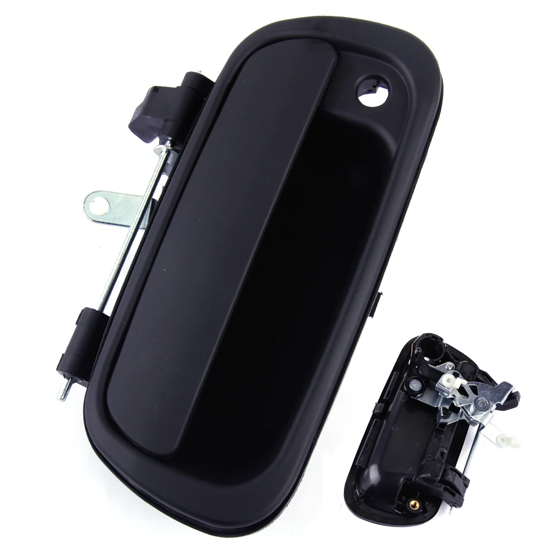 DWCX Trunk Tailgate Handle Black Outer Exterior Replacement Fit for