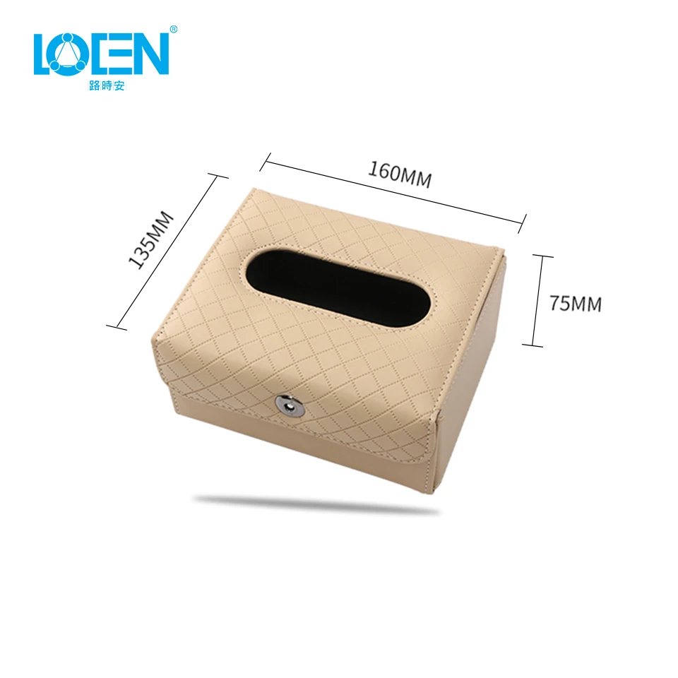 LOEN 1 шт. складная коробка для салфеток из овечьей кожи заднее сиденье автомобиля