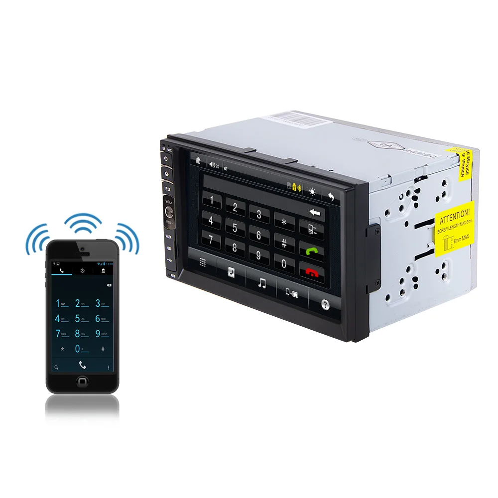 Top Eunavi 2 DIN Car radio / GPS / MP3 / mp5 / usb / sd / player Bluetooth Handsfree Rearview after Touch screen hd system Radio BT 4 Top Eunavi 2 DIN Car radio / GPS / MP3 / mp5 / usb / sd / player Bluetooth Handsfree Rearview after Touch screen hd system Radio BT 4