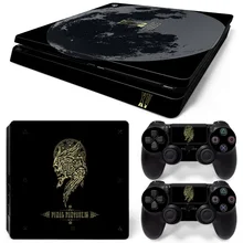 Free Drop Shipping Video Game Skin Decal Cover Sticker for Sony PlayStation 4 Slim Console for PS4 slim final fantasy 15