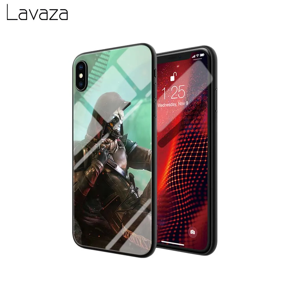 Чехол Lavaza Destiny 2 из закаленного стекла для Apple iPhone 6 6s 7 8 Plus X 5 5S SE XS 11 Pro Чехол для MAX XR - Цвет: TG6