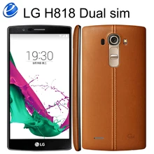 LG G4 LG H818 Android разблокированный GSM 4G LTE H818 Hexa Core 5," 16 МП Две sim-карты ram 3 Гб rom 32 Гб wifi gps мобильный телефон