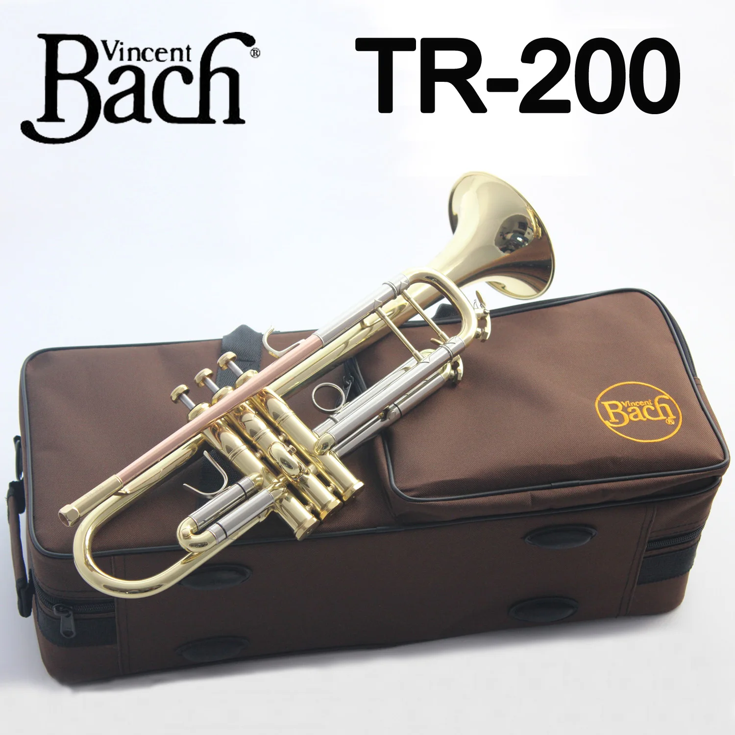 Vincent Bach professionnel Bb trompette TR 200 phosphore cuivre