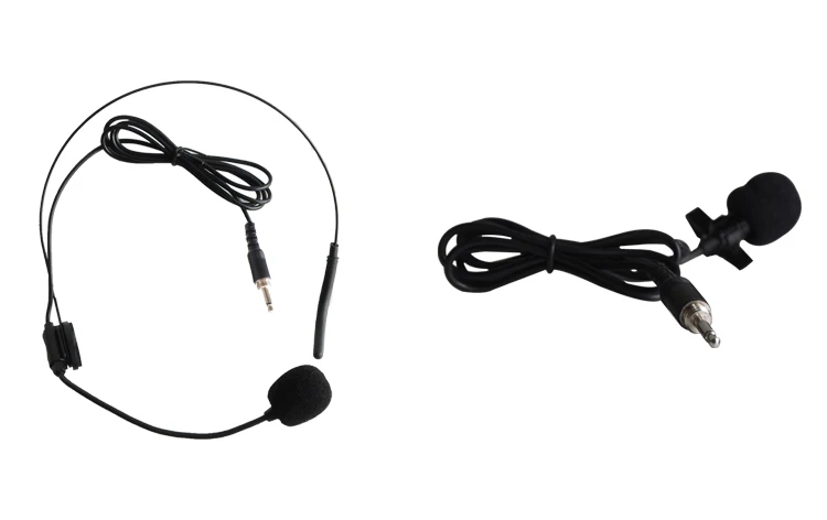 condenser microphone Freeboss FB-U10H2 Dual Way Digital UHF Wireless Microphone with 2 Lapel 2 Headset microphone (2 Bodypack Transmitter) usb microphone