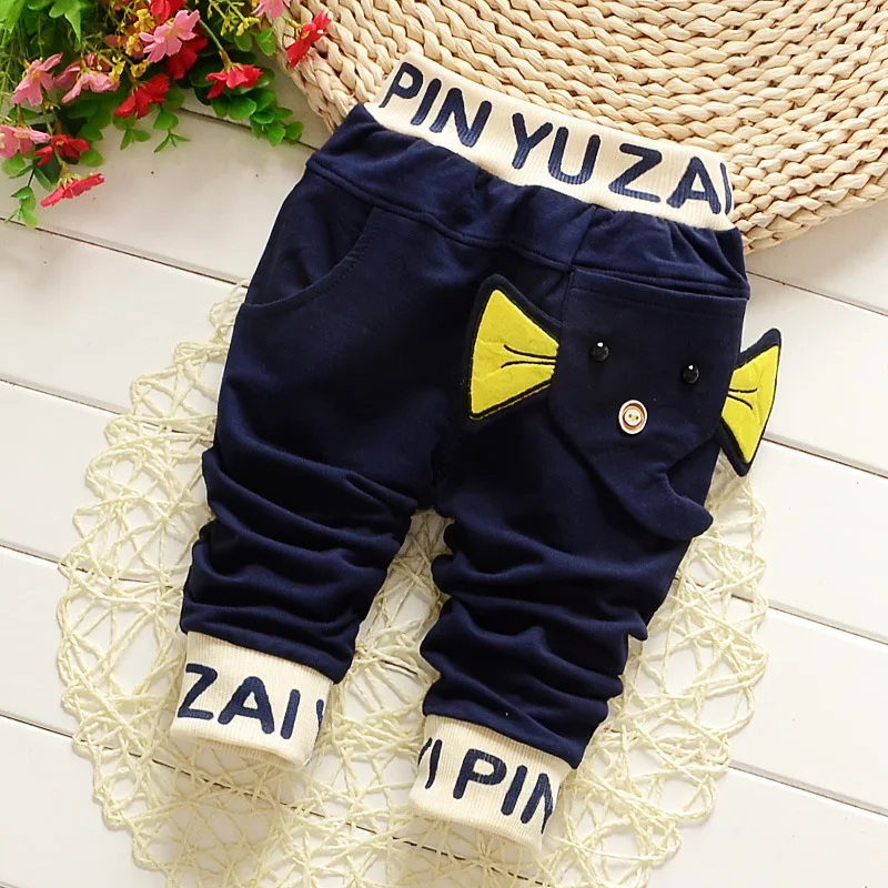 

Baby Boy Cotton Padded Trousers 2019 Thin Sports Pants Spring Autumn New Fashion Brand Children Child Boys Pants