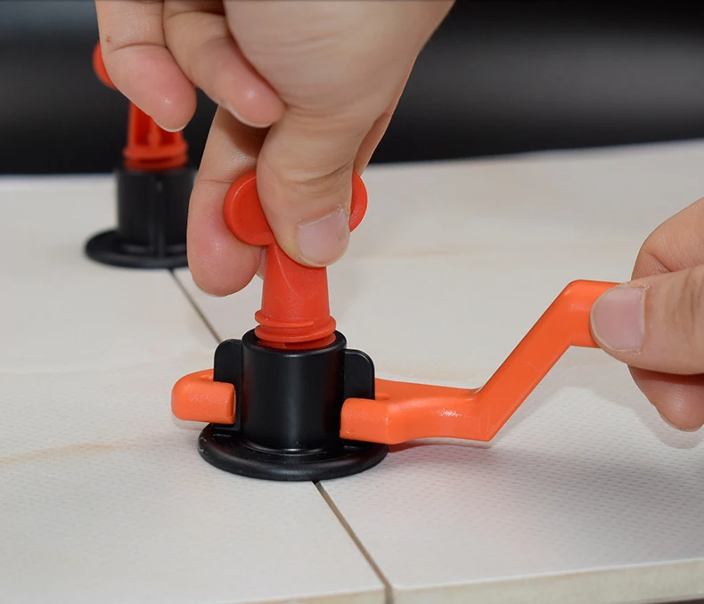 50Pc/set  Tile Alignment Tile Leveling System carrelage Clip Adjustable Locator Spacers Plier Level Wedges Hand Tools